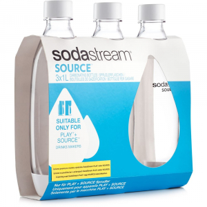 SodaStream FUSE (Trio White)Triopack szénsavasító palackok fehér (42001086)